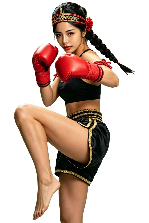Muay Thai fighter